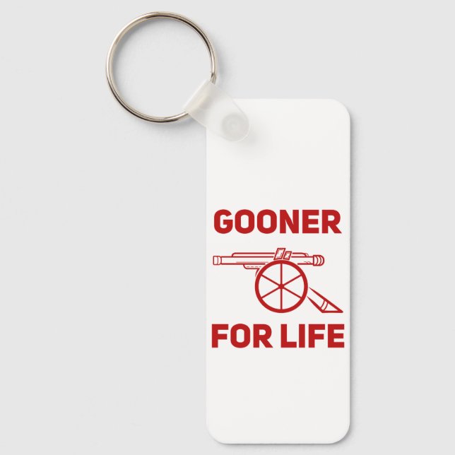 Llavero Gooner For Life Arsenal (Anverso)