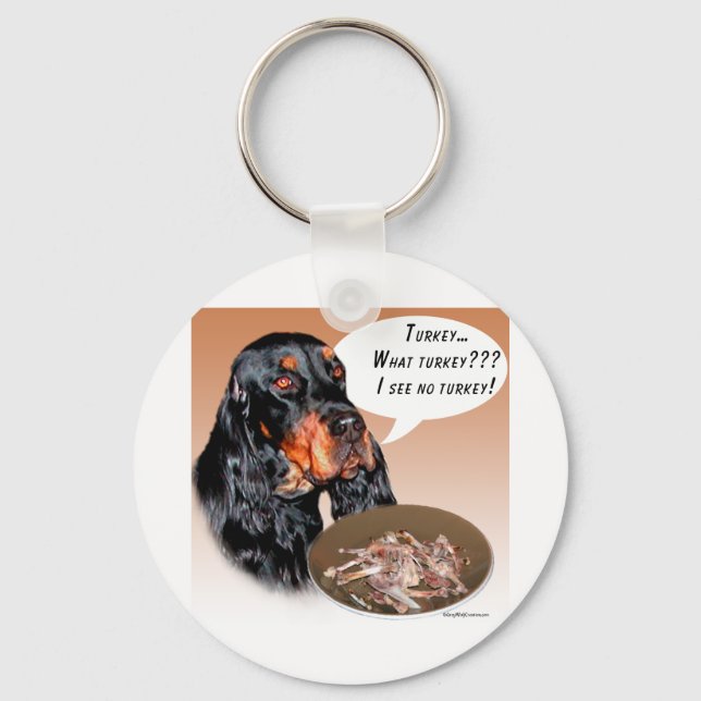 Llavero Gordon Setter Turkey (Anverso)