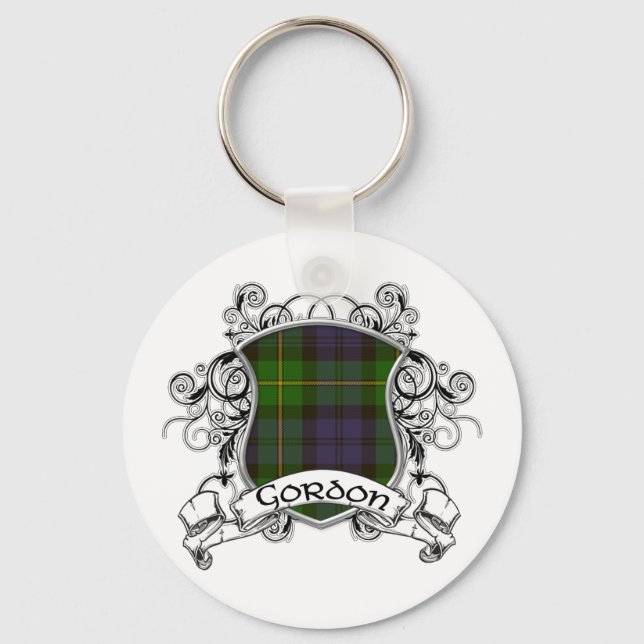 Llavero Gordon Tartan Shield (Anverso)