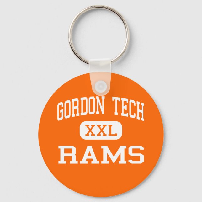 Llavero Gordon Tech - Rams - High - Chicago Illinois (Anverso)