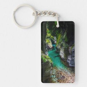 Llavero Gorge de soca en Eslovenia