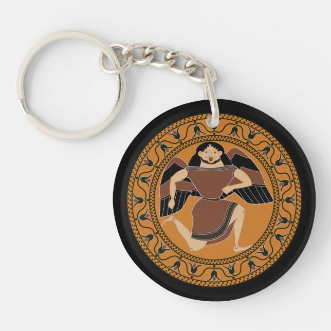 Llavero Gorgon: Copa Siana Terracotta kylix (Frente)