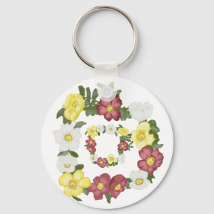Llavero Gorgoous Wild Rosa Keychain