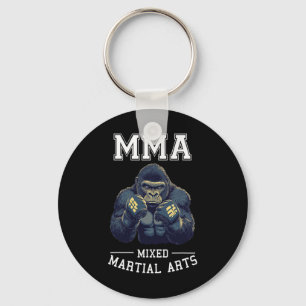 Llavero Gorila Mma fuerte - Lucha en jaula contra el boxeo