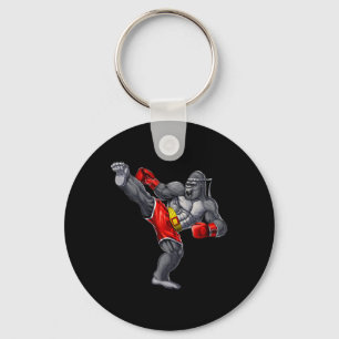 Llavero Gorila Muay Thai Boxeo Karate Kickboxing Artes Mar
