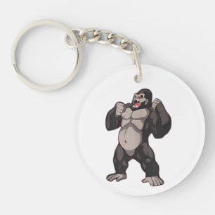 Llavero Gorila Roaring Ape Monkey