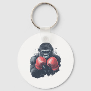 Llavero Gorilla En Guantes De Boxeo - Entrenamiento De Box