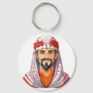 Llavero Gorra árabe o musulmana tradicional