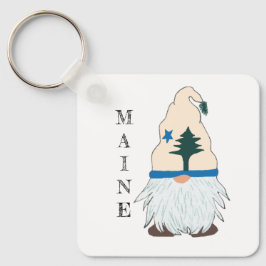 Llavero Gorra de Maine Flag Gnome