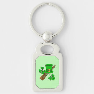 Llavero Gorra irlandés Green