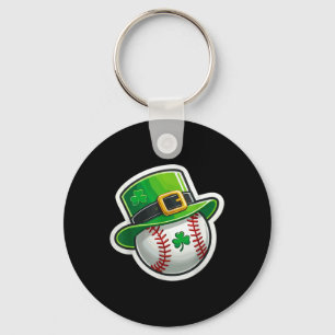 Llavero Gorra Lucky Shamro, amante del béisbol del Día de