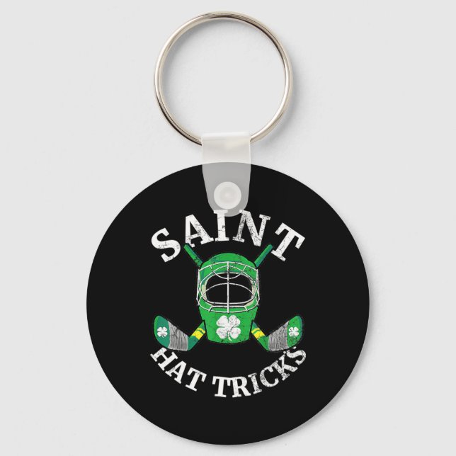 Llavero Gorra Tricks Hockey Chispas Niños St Patricks D (Anverso)