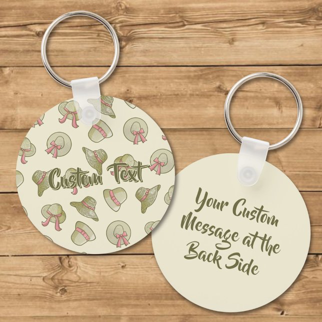 Llavero Gorras De Verano Amarillo (Subido por el creador)