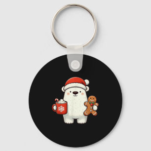 Llavero Gorrito de Santa de Lar Bear Navidad Holiday Xmas 