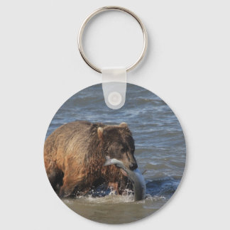 Llavero Got Fish? Alaska Brown Bear gifts