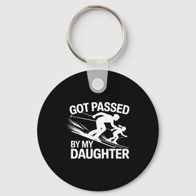 Llavero Got Ped By My Daughter Ski  (Anverso)