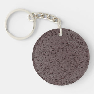 Llavero Gotas marrones de agua
