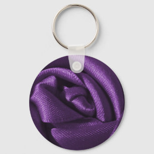 Llavero Gothic Dark Purple Rose