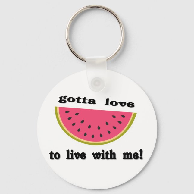 Llavero gottaloveWatermelon (Anverso)