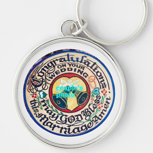 Llavero Gourd boda regalo Keychain (Frente)