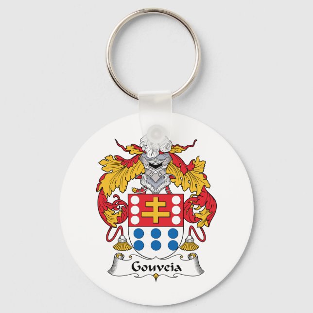 Llavero Gouveia Family Crest (Anverso)