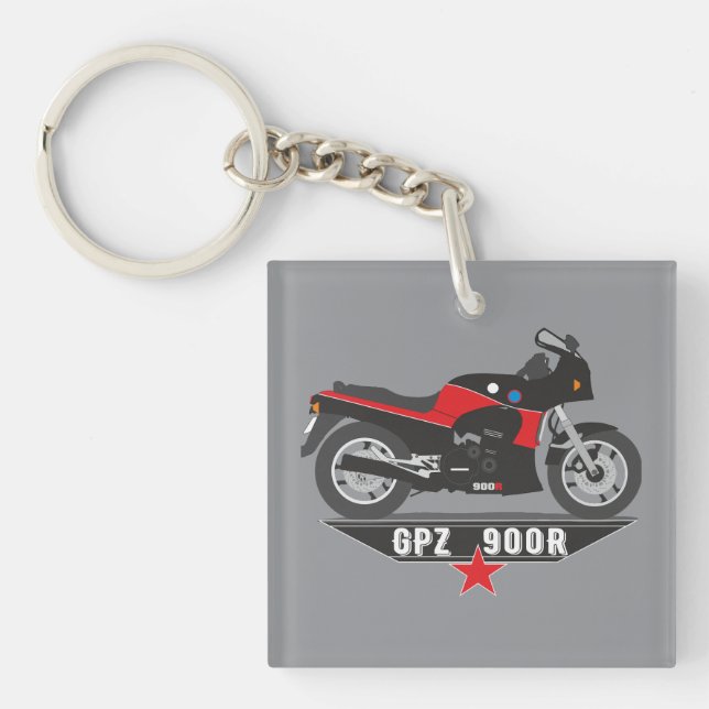 Llavero GPZ900R Biker Motorrad (Frente)