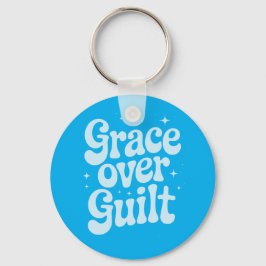 Llavero Grace Over Guilt Keychain