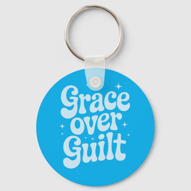 Llavero Grace Over Guilt Keychain (Anverso)