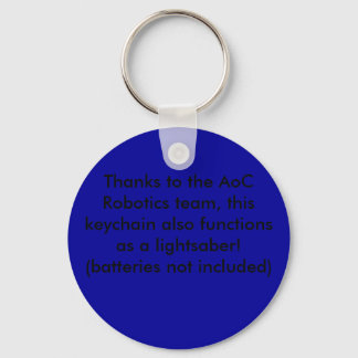 Llavero Gracias al equipo de AoC Robotics, este keychain .