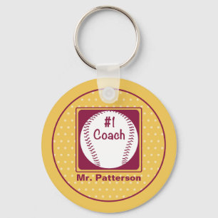 Llavero Gracias Coach, Gracias Número 1