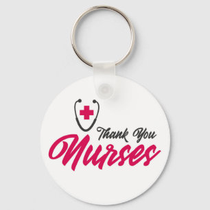 Llavero Gracias enfermera Rosa