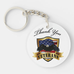 Llavero Gracias los veteranos