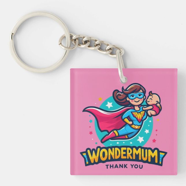 Llavero ¡Gracias Mamá! Camiseta (Frente)