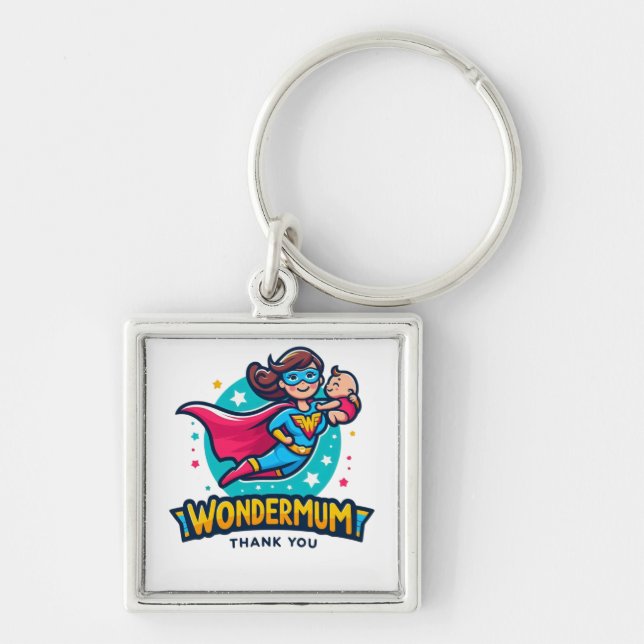 Llavero ¡Gracias Mamá! Camiseta (Frente)