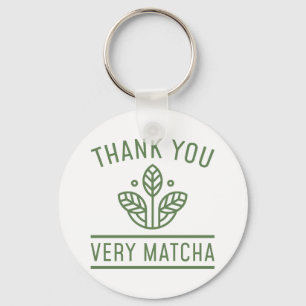 Llavero Gracias Muy Matcha