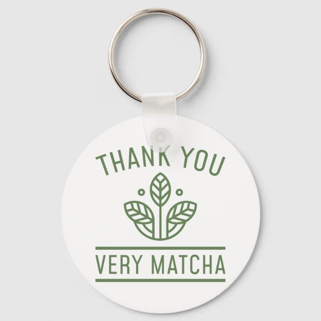 Llavero Gracias Muy Matcha (Anverso)