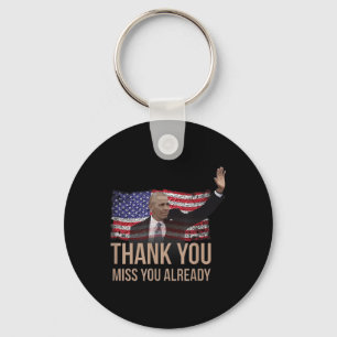 Llavero Gracias Obama, Señorita Ya Barack Presidente.