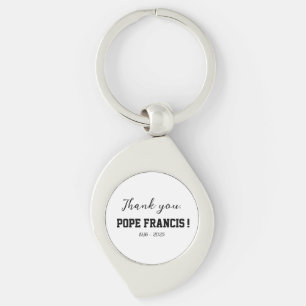 Llavero Gracias, papa Francisco falleció Wind Chime