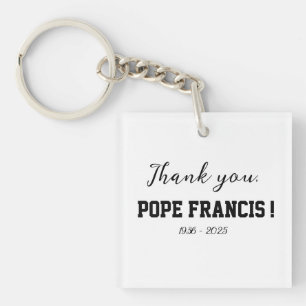Llavero Gracias, papa Francisco falleció Wind Chime