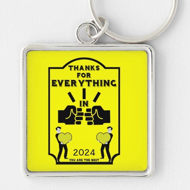 Llavero Gracias Por Los Recursos Humanos (Frente)