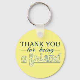 Llavero Gracias por ser amigo