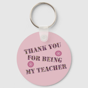Llavero Gracias Por Ser Mi Personalizado Docente