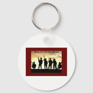 Llavero gracias por su servicio