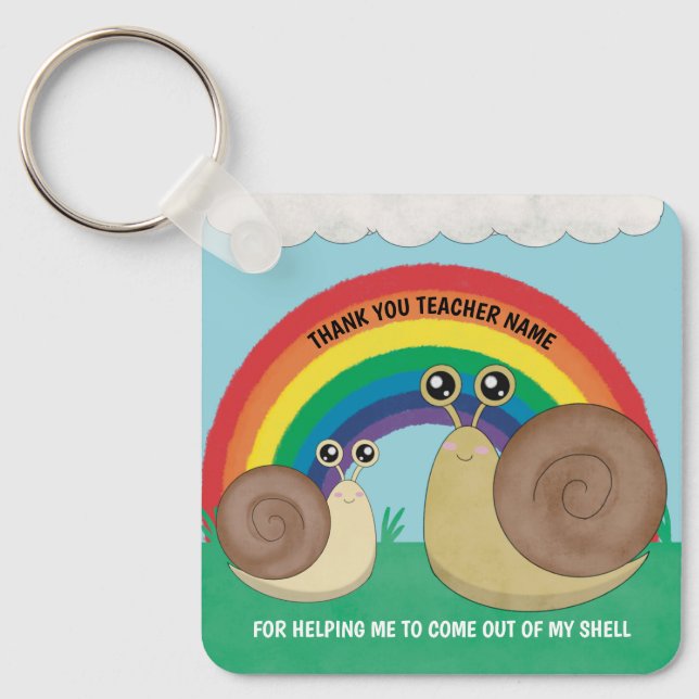 Llavero Gracias Profesor (Anverso)