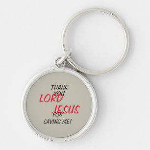Llavero “Gracias SEÑOR JESÚS Por Salvarme!” 