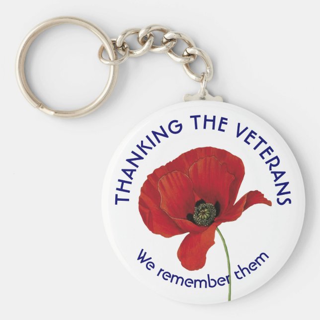 Llavero Gracias Veteranos (Frente)