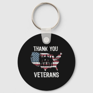 Llavero Gracias, Veteranos, Día De Conmemoración De Soldad