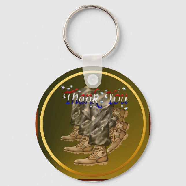 Llavero Gracias, Veterans Keychain (Anverso)