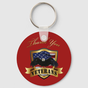 Llavero Gracias Veterans Keychain