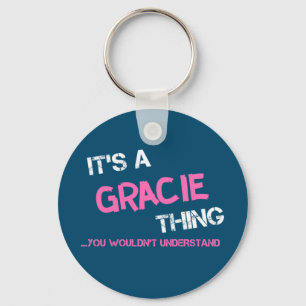 Llavero Gracie cosa que no entenderías nombre
